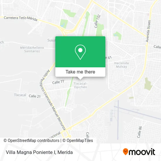 Villa Magna Poniente I map