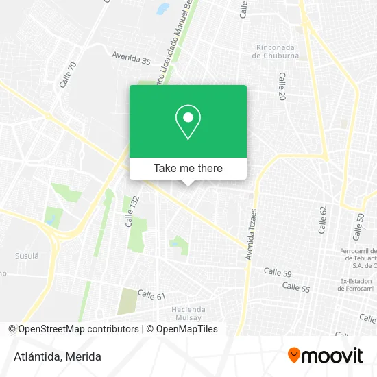 Mapa de Atlántida
