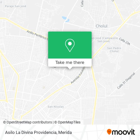 Asilo La Divina Providencia map