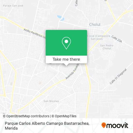 Parque Carlos Alberto Camargo Bastarrachea map