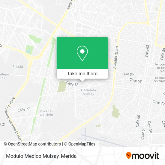 Mapa de Modulo Medico Mulsay
