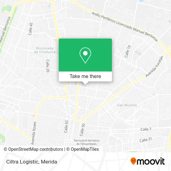 Mapa de Ciltra Logistic