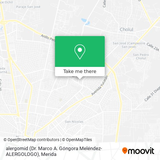 alergomid (Dr. Marco A. Góngora Meléndez-ALERGOLOGO) map