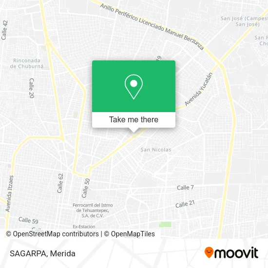 Mapa de SAGARPA
