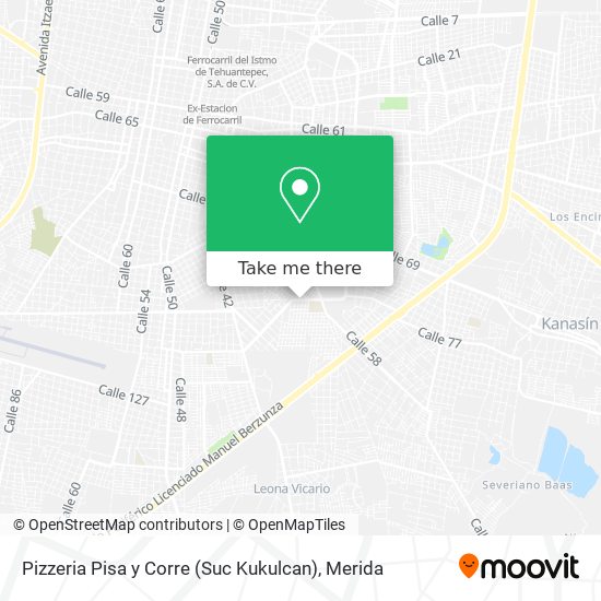 Pizzeria Pisa y Corre (Suc Kukulcan) map