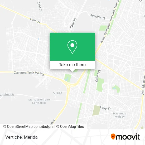 Mapa de Vertiche