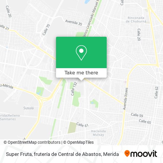 Super Fruta, frutería de Central de Abastos map