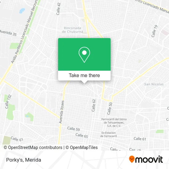 Mapa de Porky's