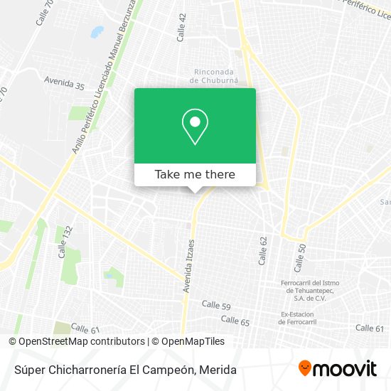 Mapa de Súper Chicharronería El Campeón