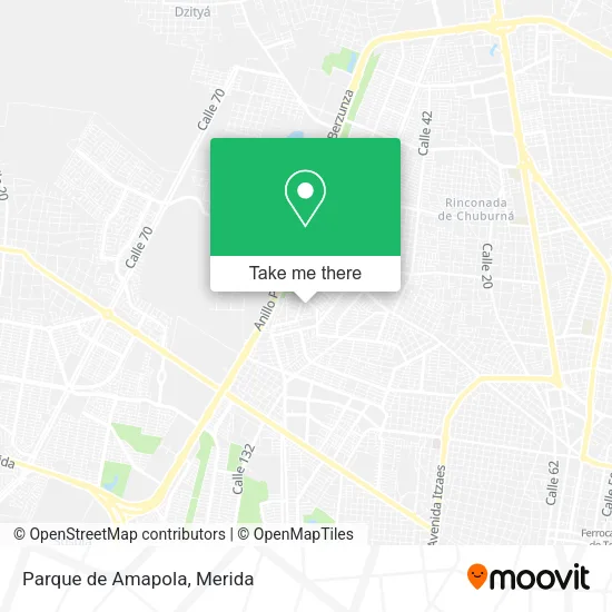 Mapa de Parque de Amapola