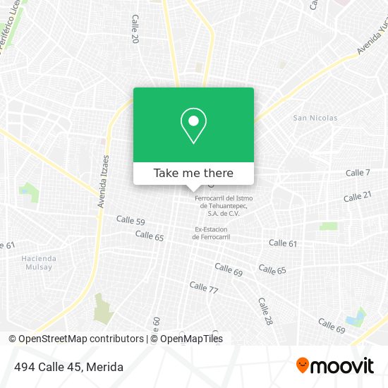 Mapa de 494 Calle 45