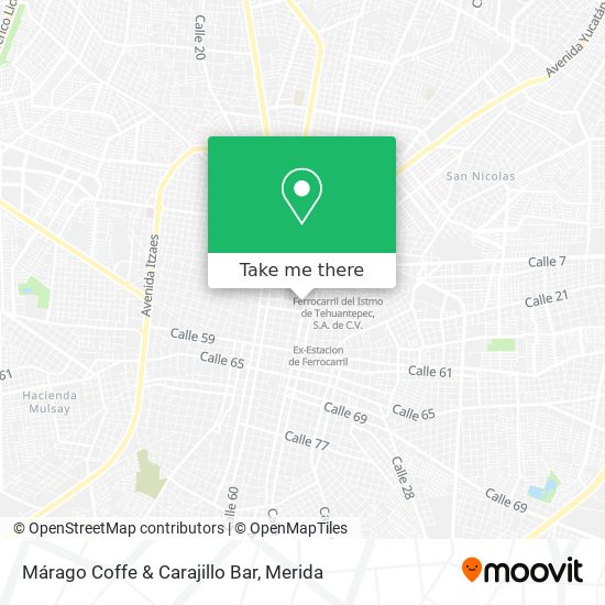 Mapa de Márago Coffe & Carajillo Bar
