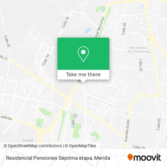 Residencial Pensiones Séptima etapa map