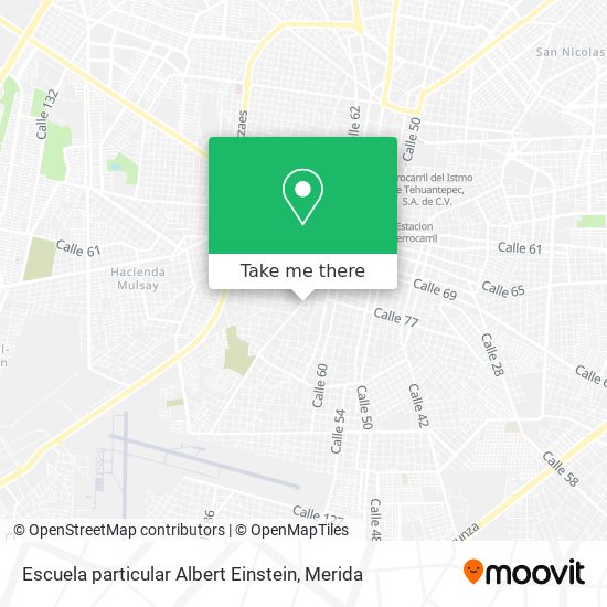 Escuela particular Albert Einstein map