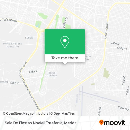 Sala De Fiestas NoeMi Estefanía map