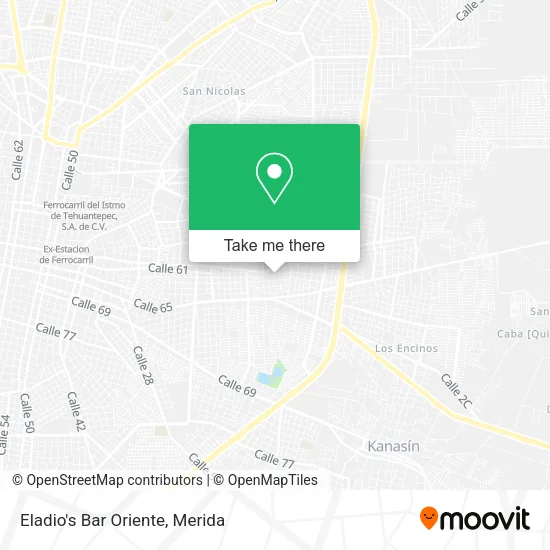 Mapa de Eladio's Bar Oriente