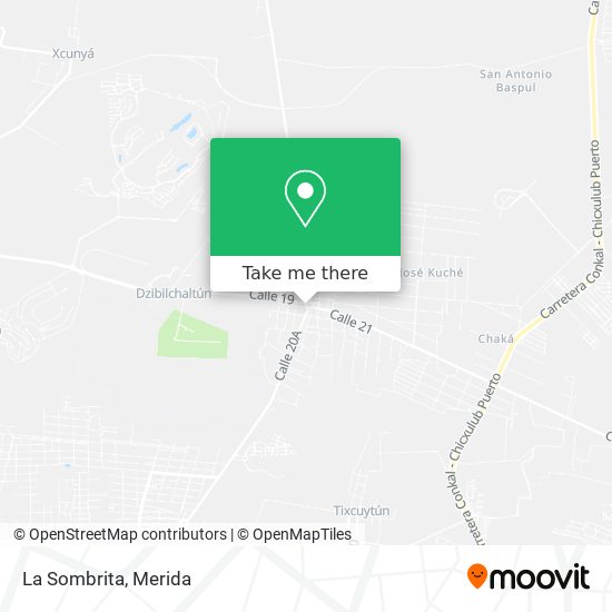 Mapa de La Sombrita