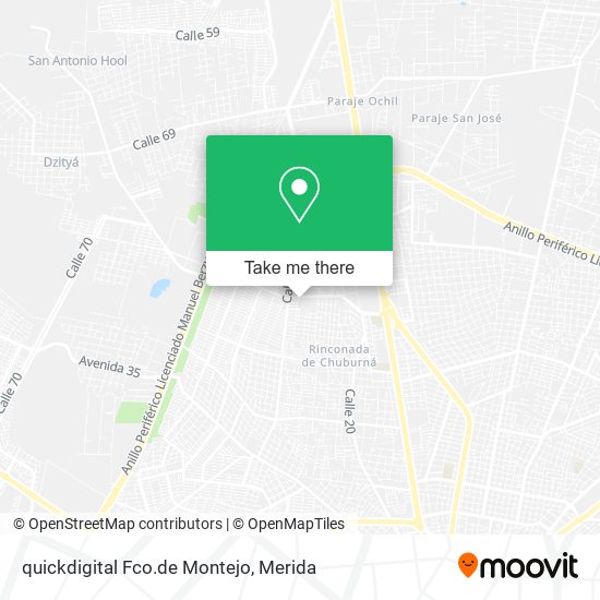 Mapa de quickdigital Fco.de Montejo