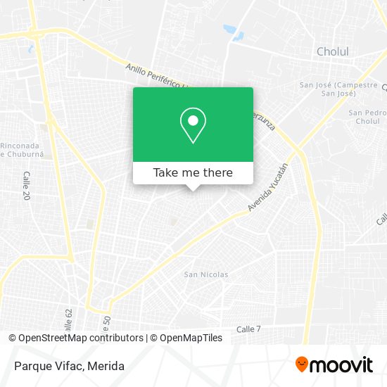 Mapa de Parque Vifac