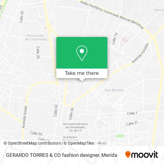 GERARDO TORRES & CO fashion designer map