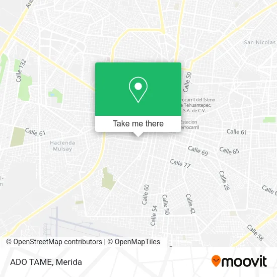 ADO TAME map
