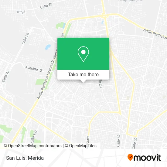 Mapa de San Luis