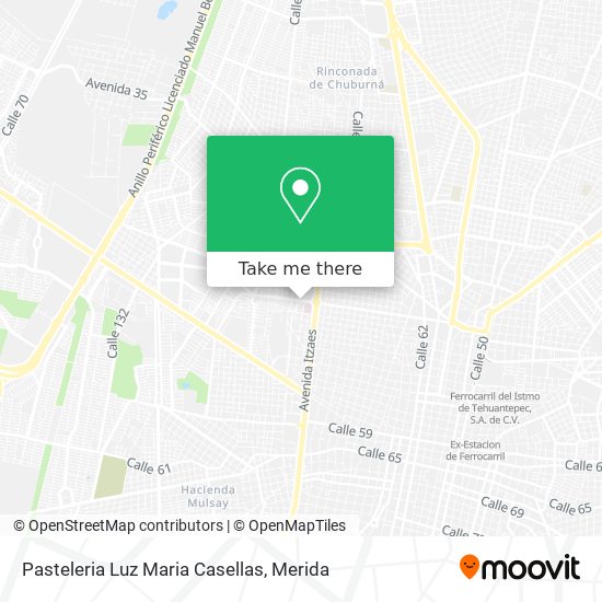 Pasteleria Luz Maria Casellas map