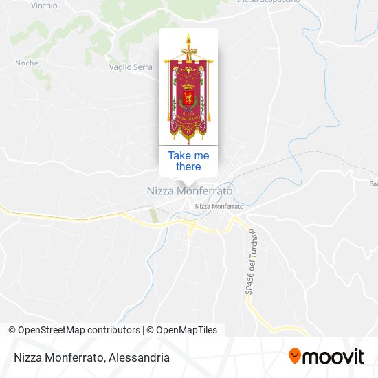 Nizza Monferrato map
