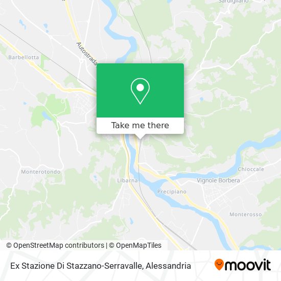 Ex Stazione Di Stazzano-Serravalle map