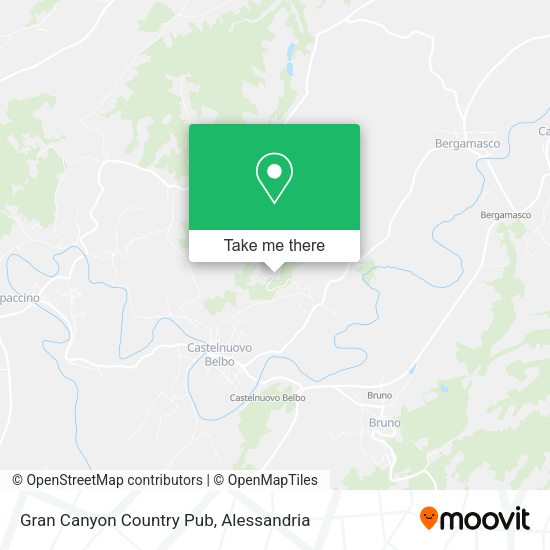 Gran Canyon Country Pub map