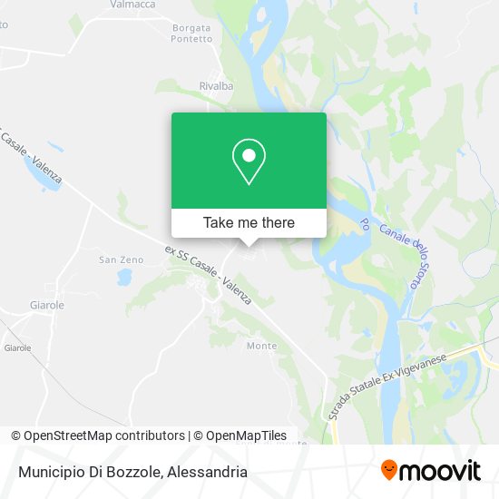 Municipio Di Bozzole map