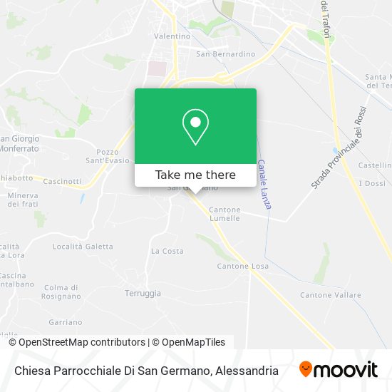 Chiesa Parrocchiale Di San Germano map