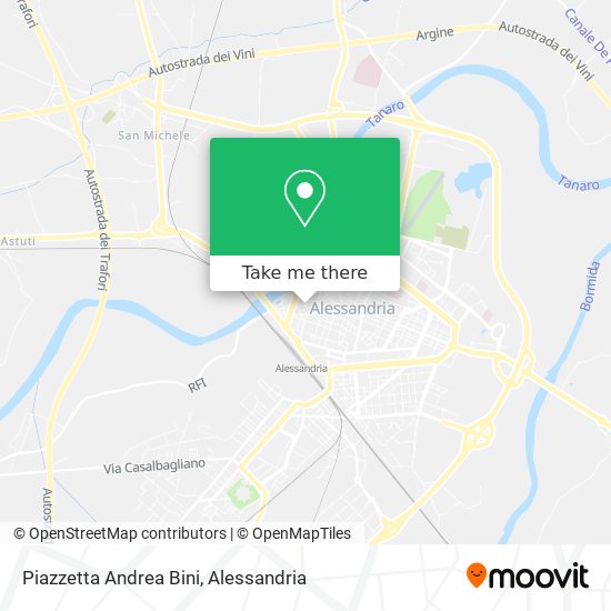 Piazzetta Andrea Bini map