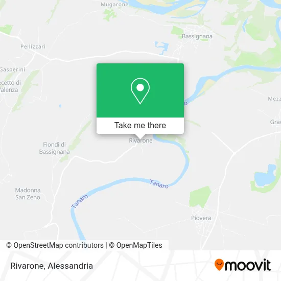 Rivarone map