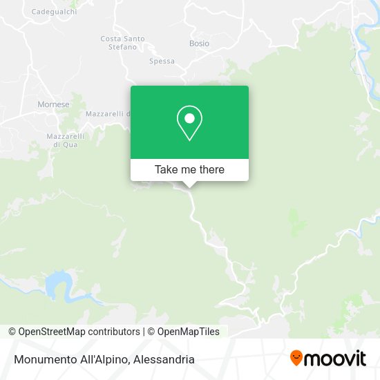 Monumento All'Alpino map