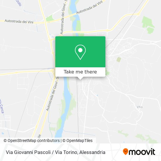 Via Giovanni Pascoli / Via Torino map