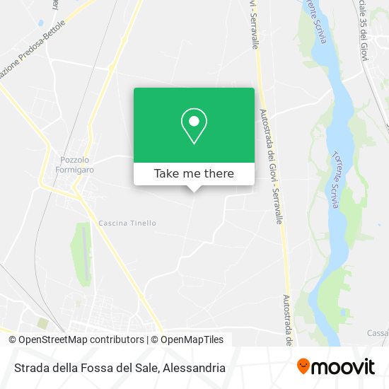 Strada della Fossa del Sale map