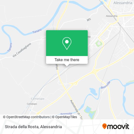 Strada della Rosta map