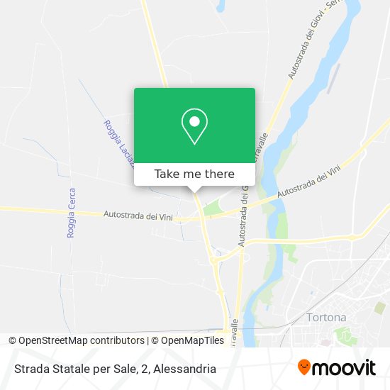 Strada Statale per Sale, 2 map