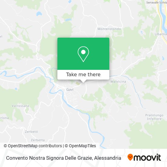 Convento Nostra Signora Delle Grazie map