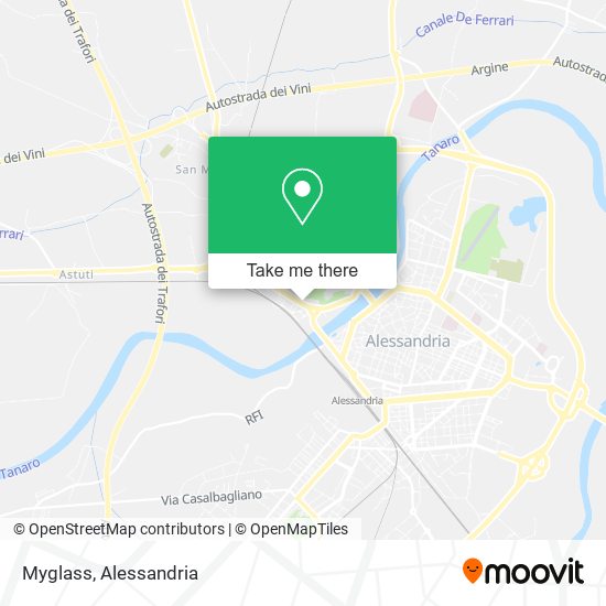 Myglass map