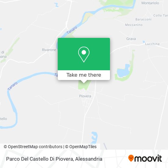 Parco Del Castello Di Piovera map