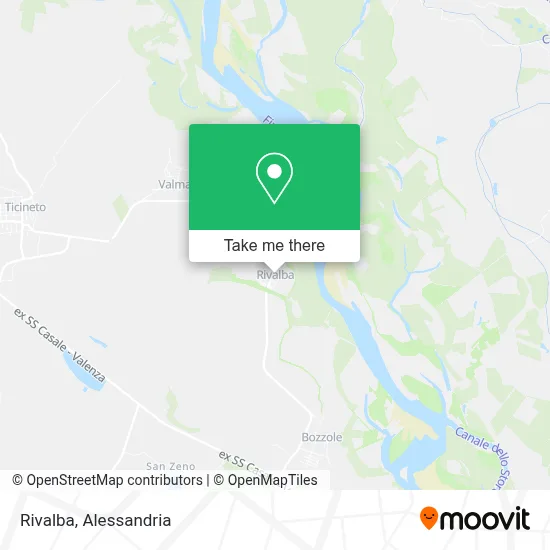 Rivalba map