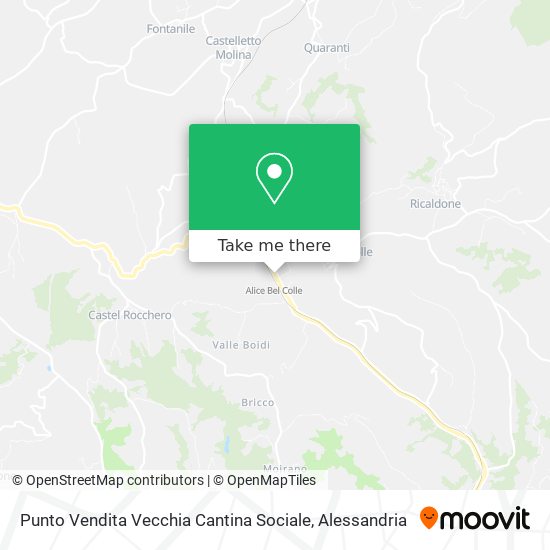 Punto Vendita Vecchia Cantina Sociale map