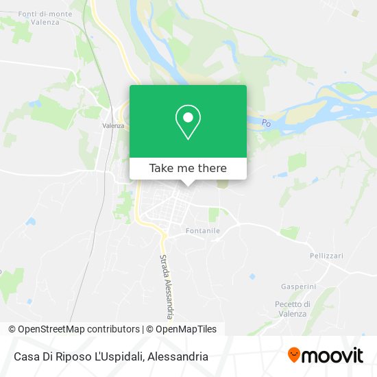 Casa Di Riposo L'Uspidali map