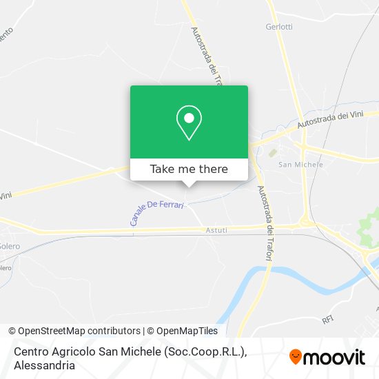 Centro Agricolo San Michele (Soc.Coop.R.L.) map