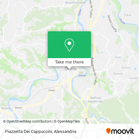 Piazzetta Dei Cappuccini map