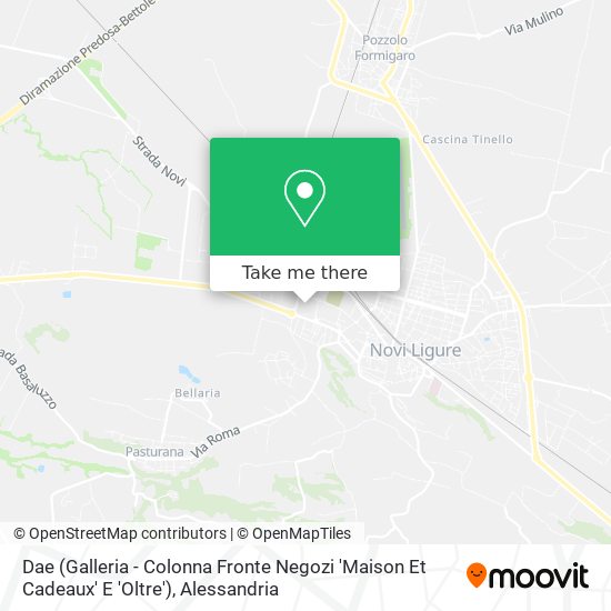 Dae (Galleria - Colonna Fronte Negozi 'Maison Et Cadeaux' E 'Oltre') map