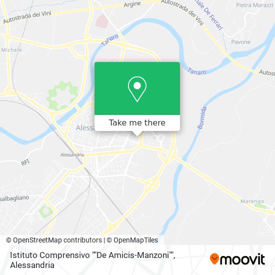 Istituto Comprensivo ""De Amicis-Manzoni"" map