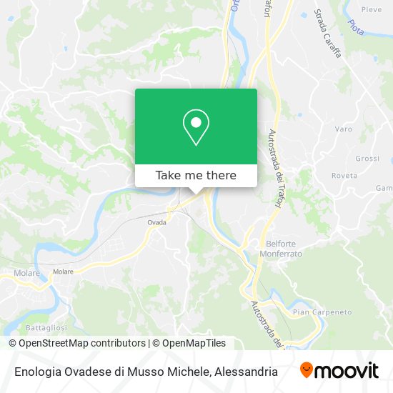 Enologia Ovadese di Musso Michele map